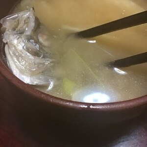 アジの味噌汁